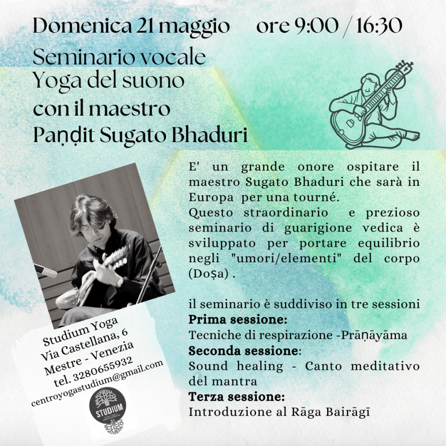 Seminarium Yoga Dźwięku Sugato Bhaduri